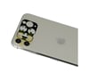 Apple İphone 11 Pro Max Uyumlu Rainbow Kamera Lens Koruma Cam - Gold