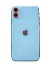 Apple İphone 11 Uyumlu Neon Fosforlu Kamera Lens - Turuncu