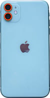 Apple İphone 11 Uyumlu Neon Fosforlu Kamera Lens - Turuncu