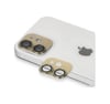 Apple İphone 11 Uyumlu Pers Alüminyum Kamera Lens - Gold