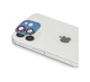 Apple İphone 11 Uyumlu Pers Alüminyum Kamera Lens - Rainbow