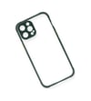 Apple İphone 12 Pro Kılıf Miami Şeffaf Silikon - Koyu Yeşil 0.2M-Çok Renkli