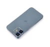 Apple İphone 12 Uyumlu Metal Kamera Lens Koruma Cam - Mavi