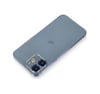 Apple İphone 12 Uyumlu Metal Kamera Lens Koruma Cam - Mavi