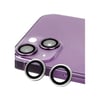 Apple İphone 13 Mini Uyumlu Raze Metal Kamera Lens - Gümüş