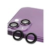 Apple İphone 13 Mini Uyumlu Raze Metal Kamera Lens - Siyah