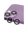 Apple İphone 13 Mini Uyumlu Raze Metal Kamera Lens - Gümüş
