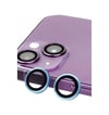 Apple İphone 13 Mini Uyumlu Raze Metal Kamera Lens - Mavi