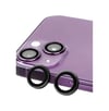 Apple İphone 13 Mini Uyumlu Raze Metal Kamera Lens - Siyah