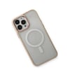 Apple İphone 13 Pro Kılıf Room Magneticsafe Silikon - Pudra 0.2M-Çok Renkli