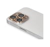 Apple İphone 13 Pro Max Uyumlu Pers Alüminyum Kamera Lens - Gold