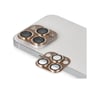 Apple İphone 13 Pro Max Uyumlu Pers Alüminyum Kamera Lens - Gold