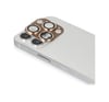 Apple İphone 13 Pro Max Uyumlu Pers Alüminyum Kamera Lens - Gold