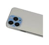 Apple İphone 13 Pro Max Uyumlu Rainbow Kamera Lens Koruma Cam - Mavi