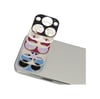 Apple İphone 13 Pro Max Uyumlu Rainbow Kamera Lens Koruma Cam - Mor