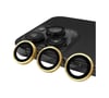 Apple İphone 13 Pro Max Uyumlu Raze Metal Kamera Lens - Gold