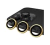 Apple İphone 13 Pro Max Uyumlu Raze Metal Kamera Lens - Gold