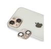 Apple İphone 13 Uyumlu Pers Alüminyum Kamera Lens - Gold