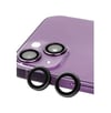 Apple İphone 14 Plus Uyumlu Raze Metal Kamera Lens - Siyah