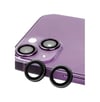 Apple İphone 14 Plus Uyumlu Raze Metal Kamera Lens - Siyah