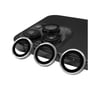 Apple İphone 14 Pro Max Uyumlu Raze Metal Kamera Lens - Gümüş