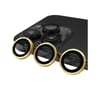 Apple İphone 14 Pro Max Uyumlu Raze Metal Kamera Lens - Gold