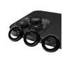 Apple İphone 14 Pro Max Uyumlu Raze Metal Kamera Lens - Siyah