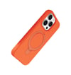 Apple İphone 14 Pro Max Uyumlu Regal Magsafe Standlı Kapak - Turuncu iPhone 17 Pro