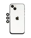 Apple İphone 14 Uyumlu Shine Kamera Lens - Siyah