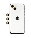 Apple İphone 14 Uyumlu Shine Kamera Lens - Gold