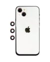 Apple İphone 14 Uyumlu Shine Kamera Lens - Rainbow