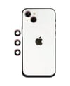 Apple İphone 14 Uyumlu Shine Kamera Lens - Rainbow