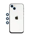 Apple İphone 14 Uyumlu Shine Kamera Lens - Mavi