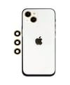 Apple İphone 14 Uyumlu Shine Kamera Lens - Gold