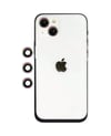 Apple İphone 14 Uyumlu Shine Kamera Lens - Rainbow