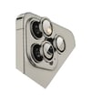Apple İphone 15 Pro Max Uyumlu Bilvis Titan Kamera Lens - Titan Gri