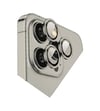 Apple İphone 15 Pro Max Uyumlu Bilvis Titan Kamera Lens - Titan Gri