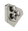 Apple İphone 15 Pro Max Uyumlu Bilvis Titan Kamera Lens - Titan Gri