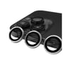Apple İphone 15 Pro Max Uyumlu Raze Metal Kamera Lens - Gümüş