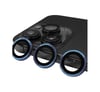 Apple İphone 15 Pro Uyumlu Raze Metal Kamera Lens - Lacivert