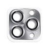 Apple İphone 16 Pro Max Uyumlu Pers Alüminyum Kamera Lens - Gri