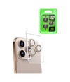 Apple İphone 16 Pro Max Uyumlu Raze Metal Kamera Lens - Natural Grey