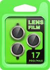 Apple İphone 17 Pro Uyumlu Raze Metal Kamera Lens - Gri