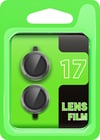 Apple İphone 17 Uyumlu Raze Metal Kamera Lens - Gri