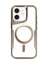 Apple iPhone Uyumlu   11 Kılıf Boyi Magsafe Silikon Kapak - Çöl Titanyum Belirtilmemiş