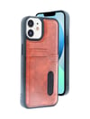 Apple iPhone Uyumlu 11  - Kılıf Sara Kartvizitli Deri  - Kılıf  - Taba Belirtilmemiş