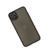 Apple iPhone Uyumlu  11 Pro Max Kılıf Montreal Silikon Kapak -  Siyah Belirtilmemiş