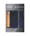 Apple iPhone Uyumlu   11 Pro Max Kılıf Nano İçi Kadife Silikon - Mavi Belirtilmemiş