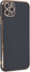 Apple iPhone Uyumlu  11 Pro Max Kılıf Volet Silikon -  Siyah Belirtilmemiş