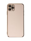 Apple iPhone Uyumlu   11 Pro Max Kılıf Volet Silikon - Pembe Belirtilmemiş